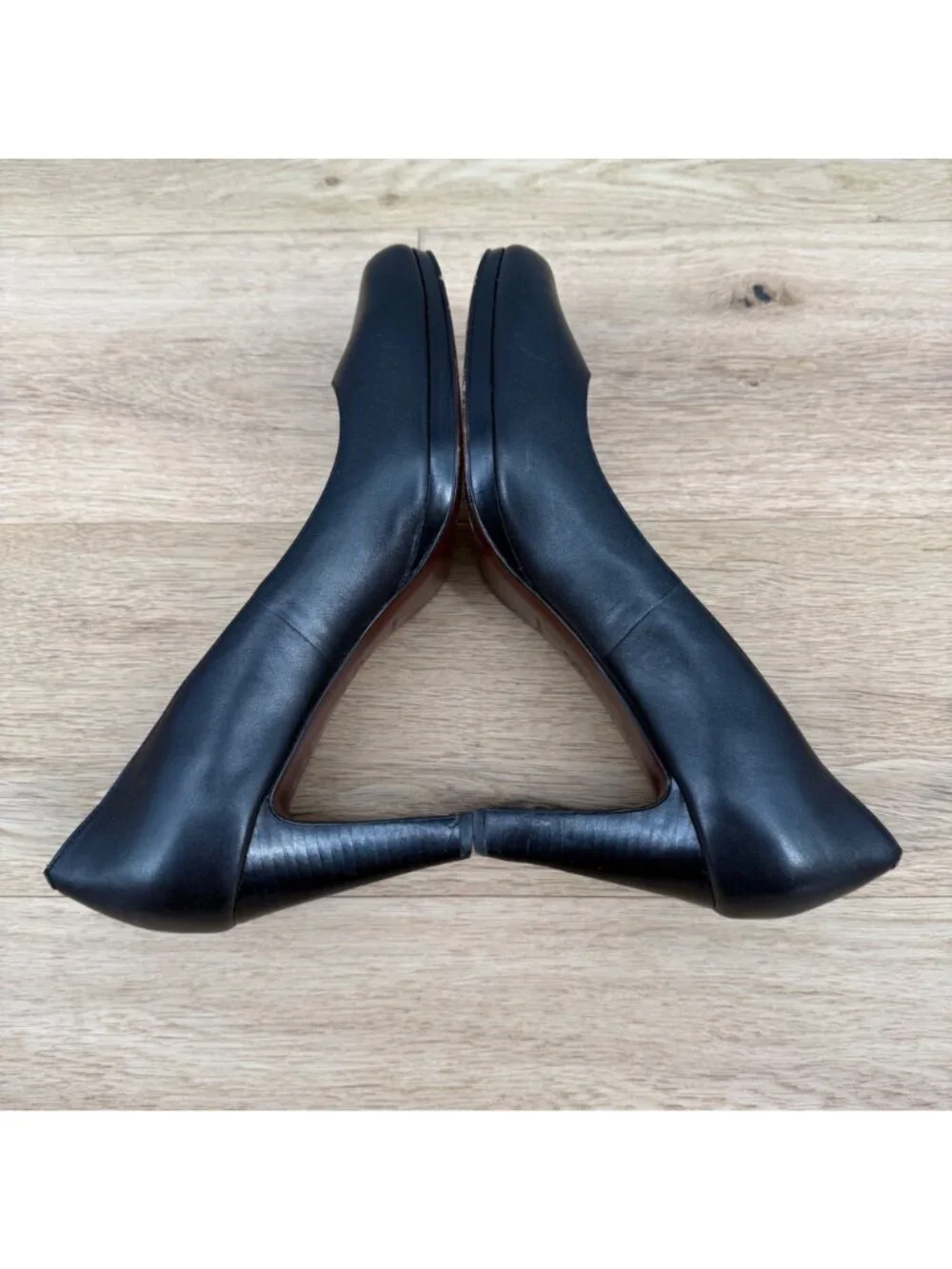 Cole Haan Womens Air Margot Dress Pump II Heels Size 11B Black Leather Classic